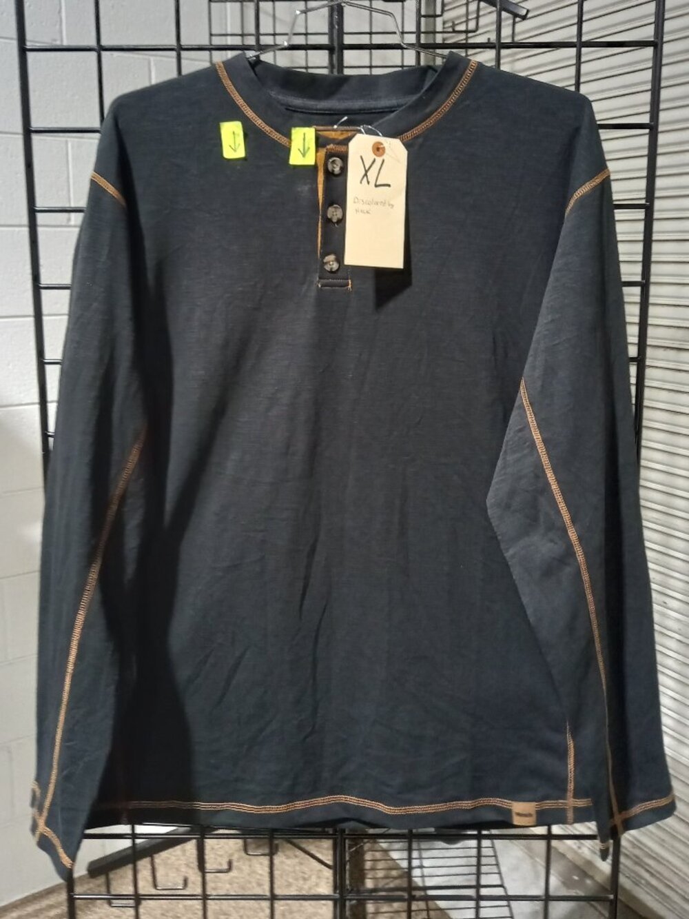 3-Long Sleeve Henleys | XL - Picture 9 of 13